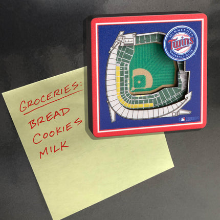 Minnesota Twins 3D StadiumView Magnets
