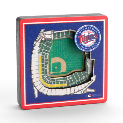 Minnesota Twins 3D StadiumView Magnets