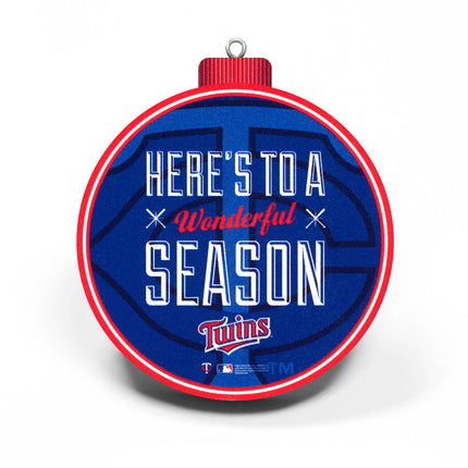 Minnesota Twins 3D StadiumView Ornaments