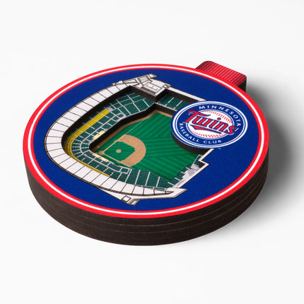 Minnesota Twins 3D StadiumView Ornaments