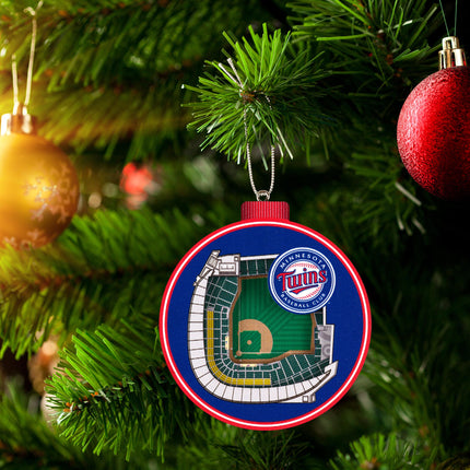Minnesota Twins 3D StadiumView Ornaments