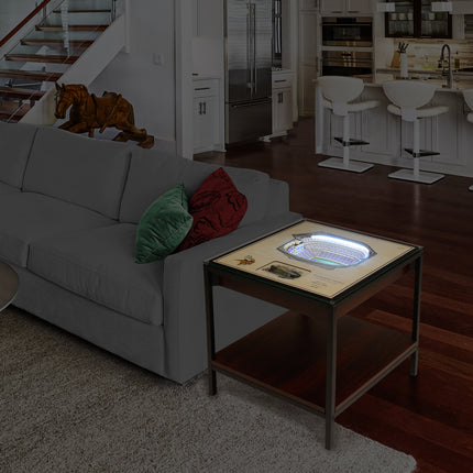 Minnesota Vikings 25 Layer Stadium View Lighted End Table