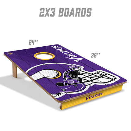 Minnesota Vikings 2x3 Cornhole Boards