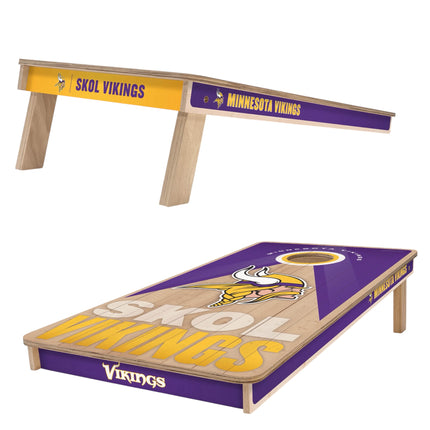 Minnesota Vikings Cornhole Boards 2x4 Slogan Series
