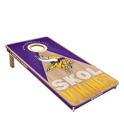 Minnesota Vikings Cornhole Boards 2x4 Slogan Series