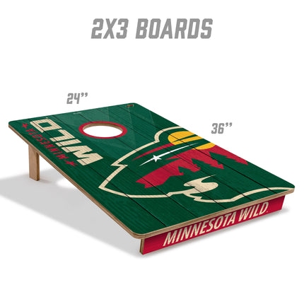 Minnesota Wild 2x3 Cornhole Boards