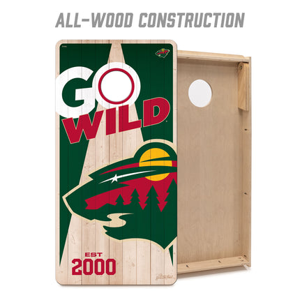 Minnesota Wild 2x4 Cornhole