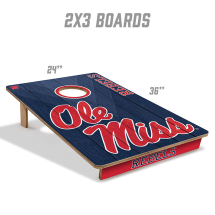 Ole Miss Rebels 2x3 Cornhole