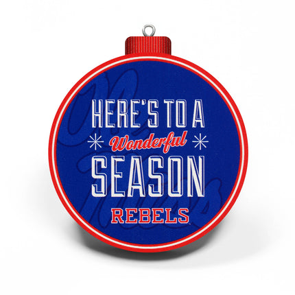 Ole Miss Rebels 3D StadiumView Ornaments