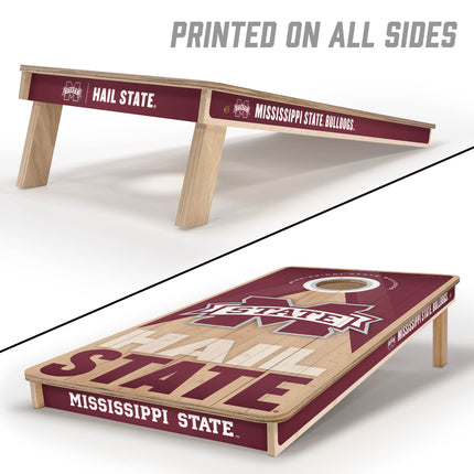 Mississippi State Bulldogs 2x4 Slogan Series Cornhole Boards