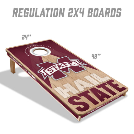 Mississippi State Bulldogs 2x4 Slogan Series Cornhole Boards