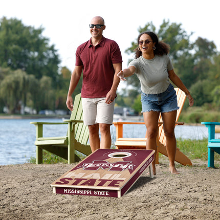 Mississippi State Bulldogs 2x4 Slogan Series Cornhole Boards