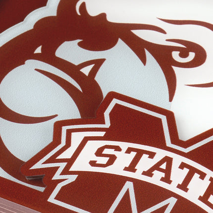 Mississippi State Bulldogs 3D Logo Series Coasters