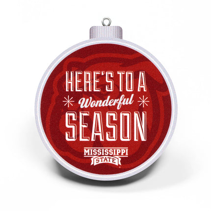 Mississippi State Bulldogs 3D StadiumView Ornaments