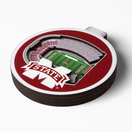 Mississippi State Bulldogs 3D StadiumView Ornaments