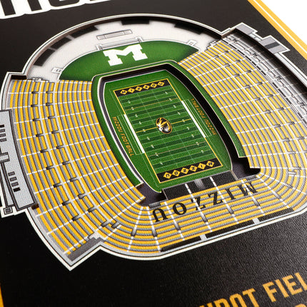 Missouri Tigers 8x32 3D Stadium Banner