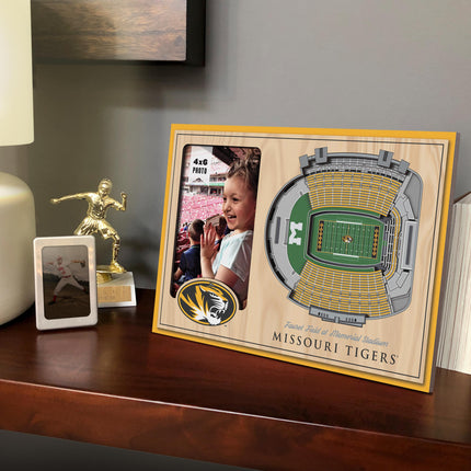 Missouri Tigers 3D StadiumView Picture Frame
