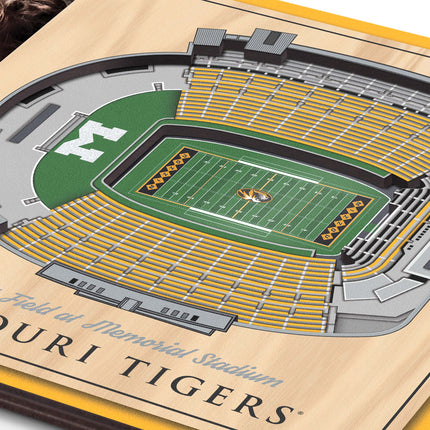 Missouri Tigers 3D StadiumView Picture Frame
