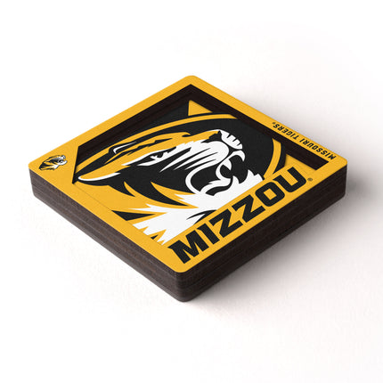 Missouri Tigers 3D Logo Series Magnet