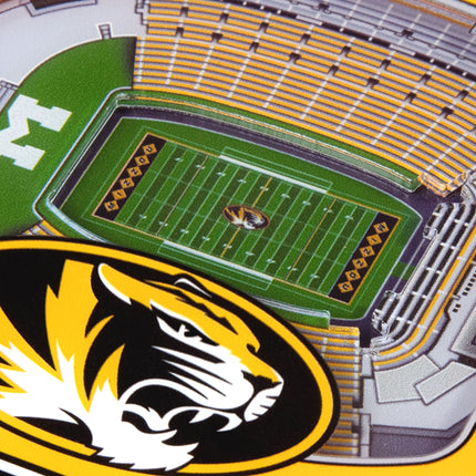 Missouri Tigers 3D Stadium View Coasters