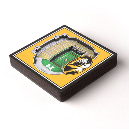 Missouri Tigers 3D StadiumView Magnets