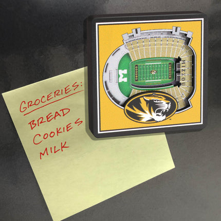 Missouri Tigers 3D StadiumView Magnets