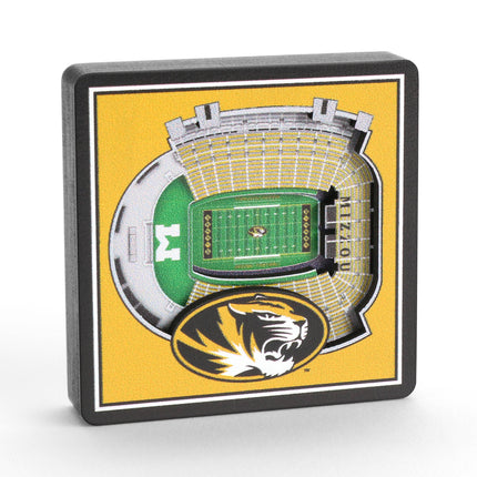 Missouri Tigers 3D StadiumView Magnets
