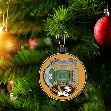 Missouri Tigers 3D StadiumView Ornaments