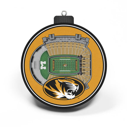Missouri Tigers 3D StadiumView Ornaments