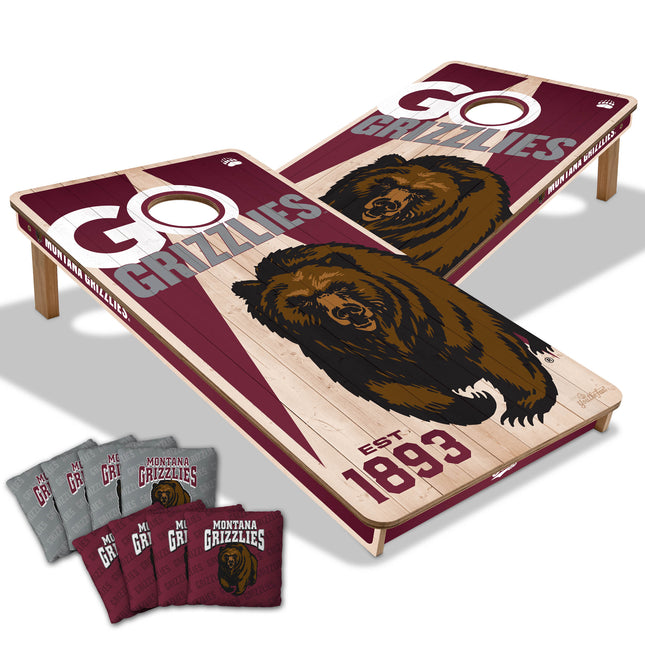 Montana Grizzlies 2x4 Cornhole Boards