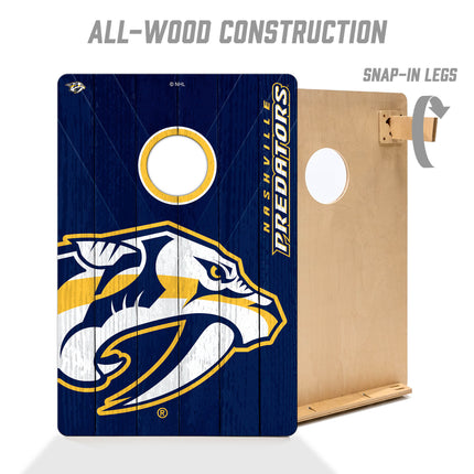 Nashville Predators 2x3 Cornhole Boards