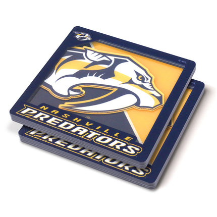 Nashville Predators 3D Logo Series Coasters