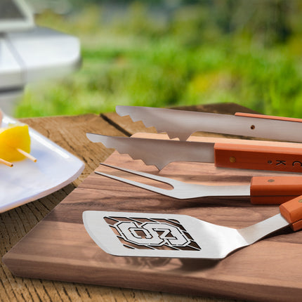 NC State Wolfpack Classic Series 3-Piece BBQ Set