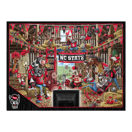 NC State Wolfpack Barnyard Fans Puzzle - 500 PC