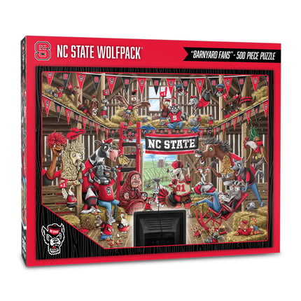 NC State Wolfpack Barnyard Fans Puzzle - 500 PC