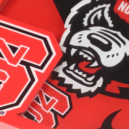 NC State Wolfpack 3D Logo Series Coasters