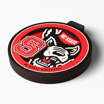 NC State Wolfpack 3D Logo Series Ornament