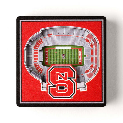 NC State Wolfpack 3D StadiumView Magnets
