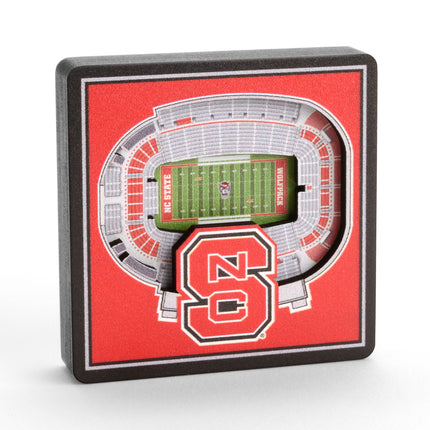 NC State Wolfpack 3D StadiumView Magnets