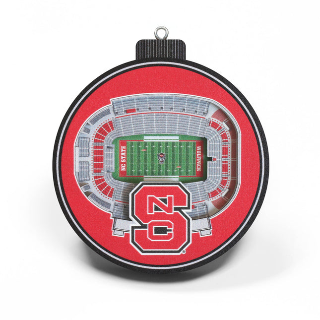 NC State Wolfpack 3D StadiumView Ornaments