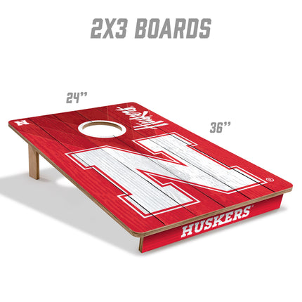 Nebraska Cornhuskers 2x3 Cornhole