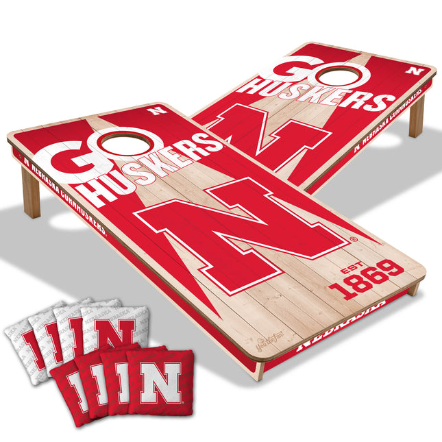 Nebraska Cornhuskers 2x4 Cornhole Boards