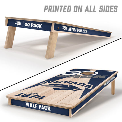 Nevada Wolf Pack 2x4 Cornhole Boards