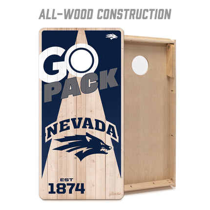 Nevada Wolf Pack 2x4 Cornhole Boards