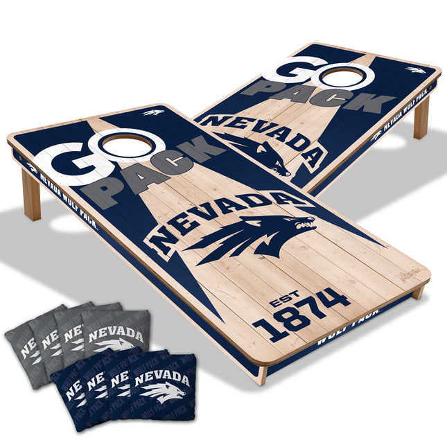 Nevada Wolf Pack 2x4 Cornhole Boards