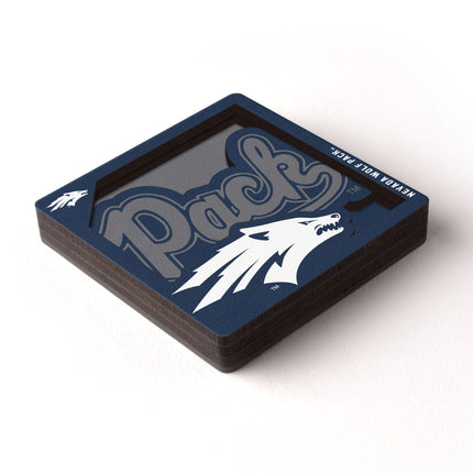 Nevada Wolf Pack 3D Logo Series Magnet