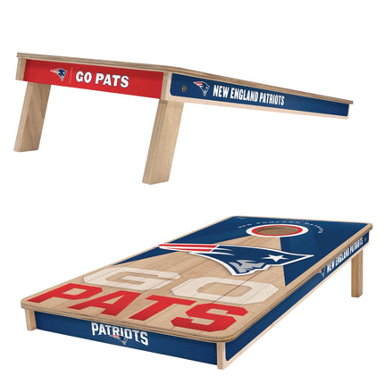 New England Patriots Cornhole Boards 2x4 Slogan Series