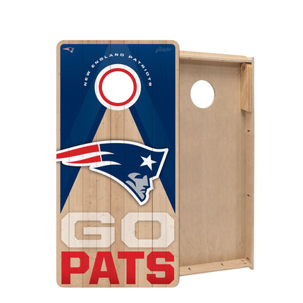 New England Patriots Cornhole Boards 2x4 Slogan Series