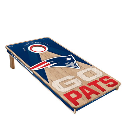 New England Patriots Cornhole Boards 2x4 Slogan Series