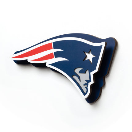 New England Patriots 3DX Die Cut Logo